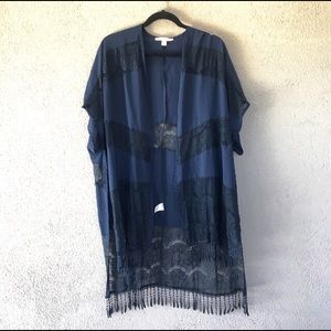 CLOSET CLOSING | Boho Lace Cover-Up with Fringe